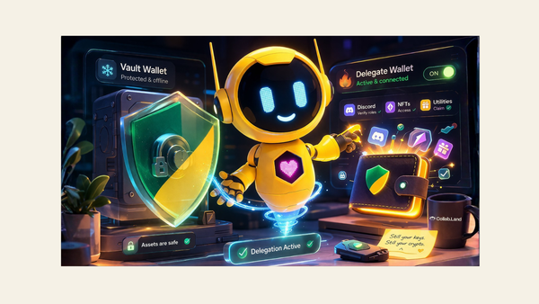 Verify Without Risk: Using Delegate with Collab.Land